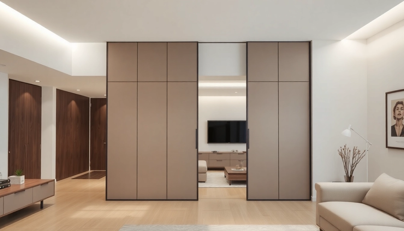 Transform your space with a stylish Folding Partition Wall that enhances versatility and visual appeal in modern interiors.