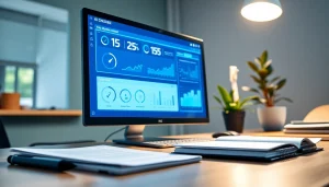 Use the ai checker to analyze AI-generated text in a professional workspace.