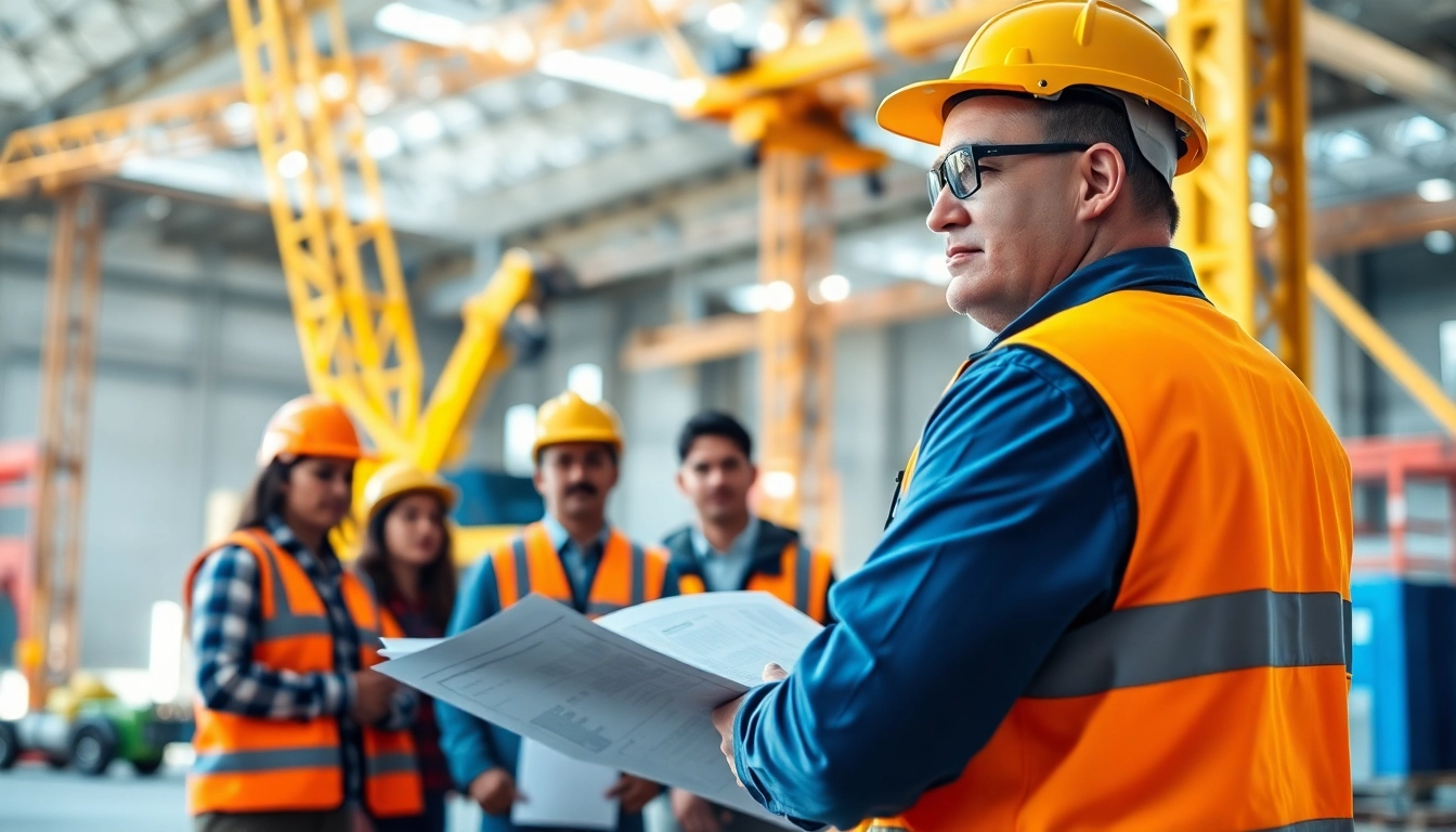 View motivating NVQ Level 4 Crane supervisor answers during a collaborative lifting operation.