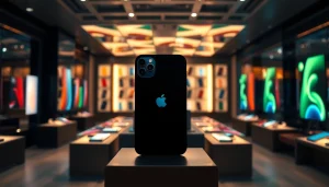 Browse options to buy iPhone models featuring the latest technology in a stylish electronic store.