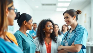 Engaged nurse exemplifying the role of the Alabama Board of Nursing in quality patient care.