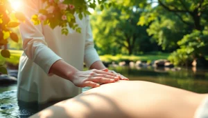 Experience healing energy with lovehealingexpansion.ca in a serene nature setting.