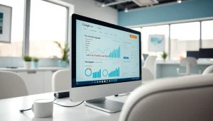 Enhance lead generation with Dental PPC ads displayed on a computer screen.