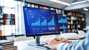 Evaluate text authenticity using an ai detector interface showcasing data analysis.