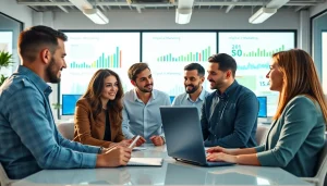 SEO Agency Dublin professionals collaborating on digital marketing strategies.