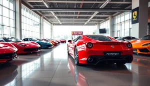 Visit the Ferrari dealership Durban to experience luxury cars with an elegant showroom atmosphere.