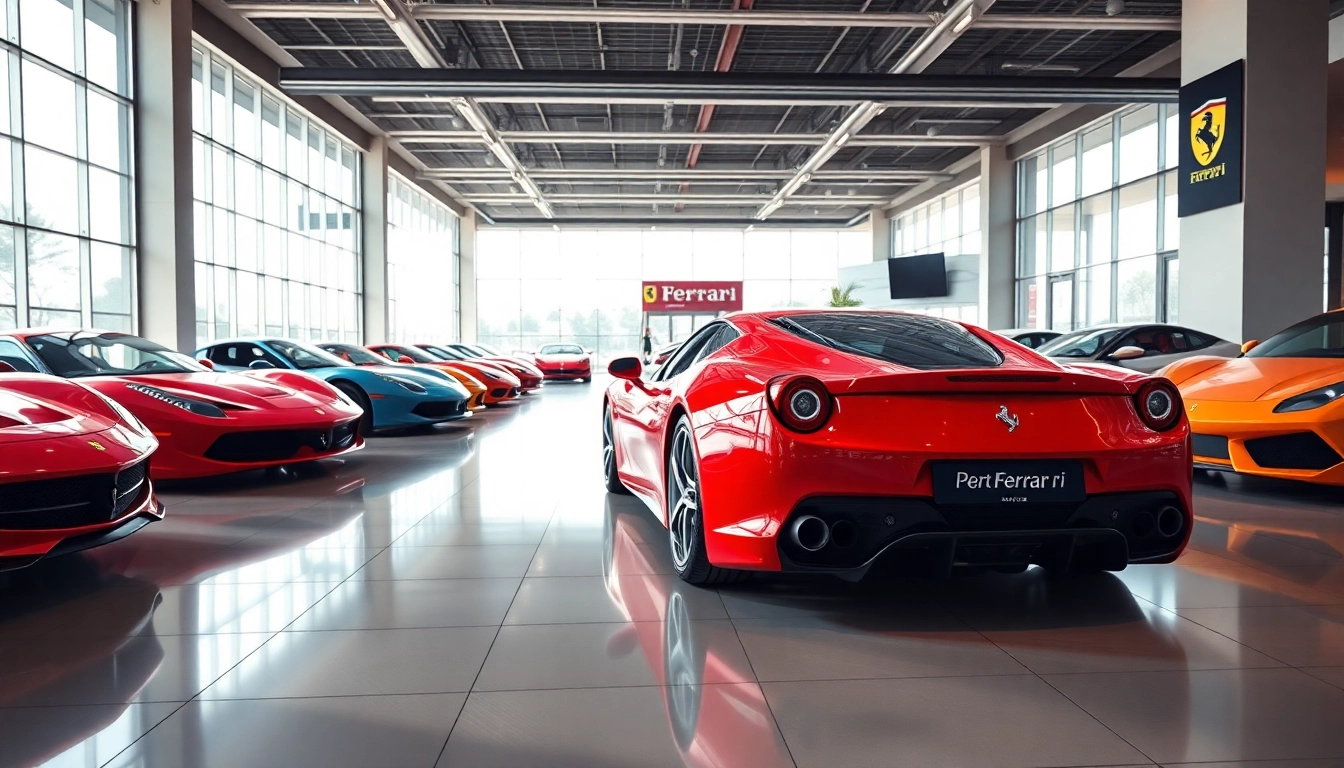 Visit the Ferrari dealership Durban to experience luxury cars with an elegant showroom atmosphere.