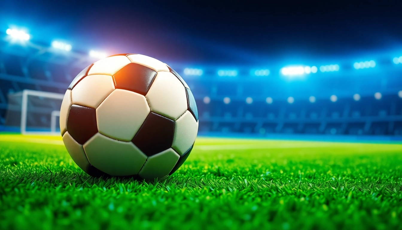 Engage in thrilling mix parlay betting with a soccer ball on a dynamic digital betting interface.