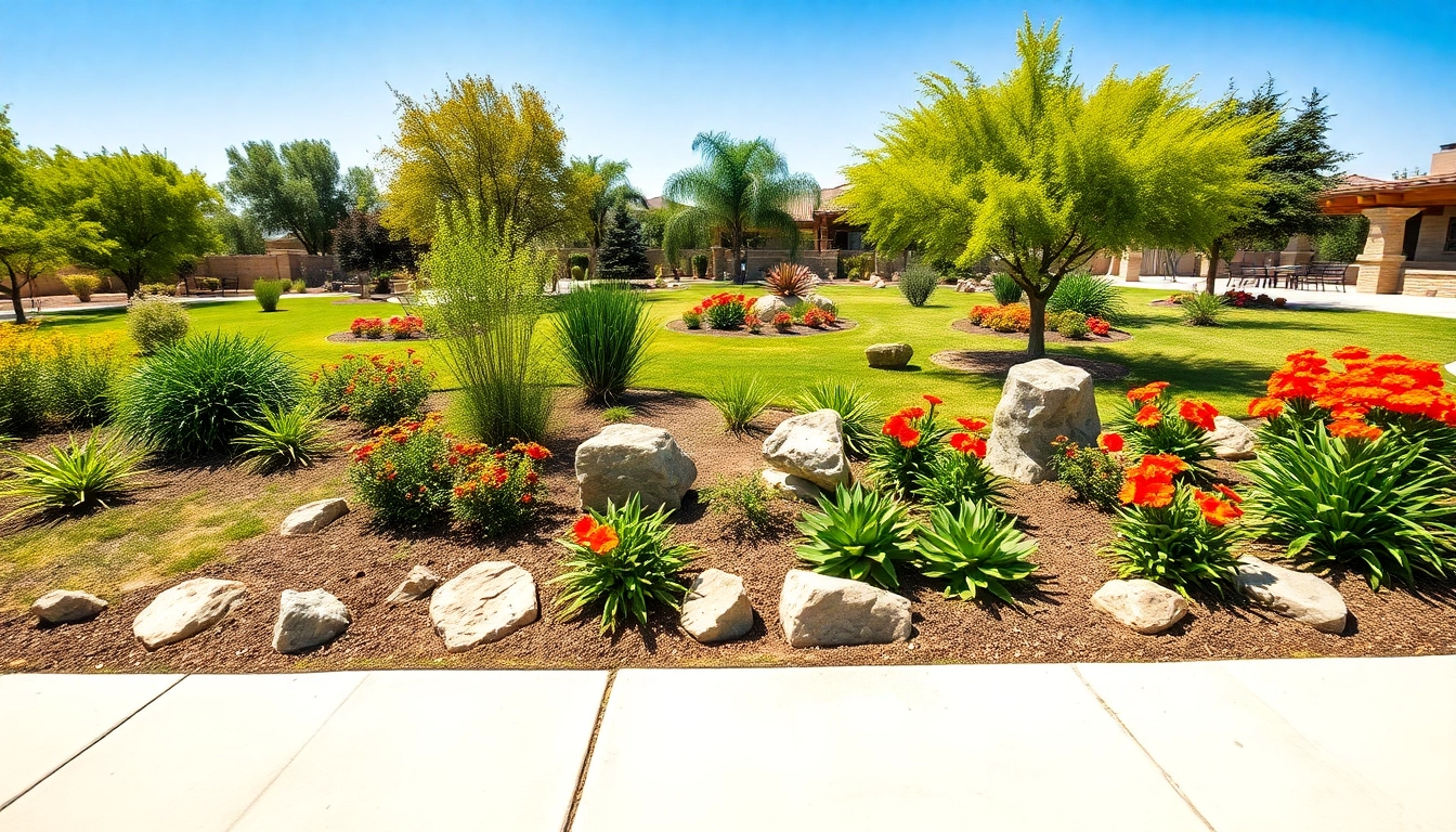 Explore Landscaper services San tan valley with expertly designed gardens and vibrant landscapes.