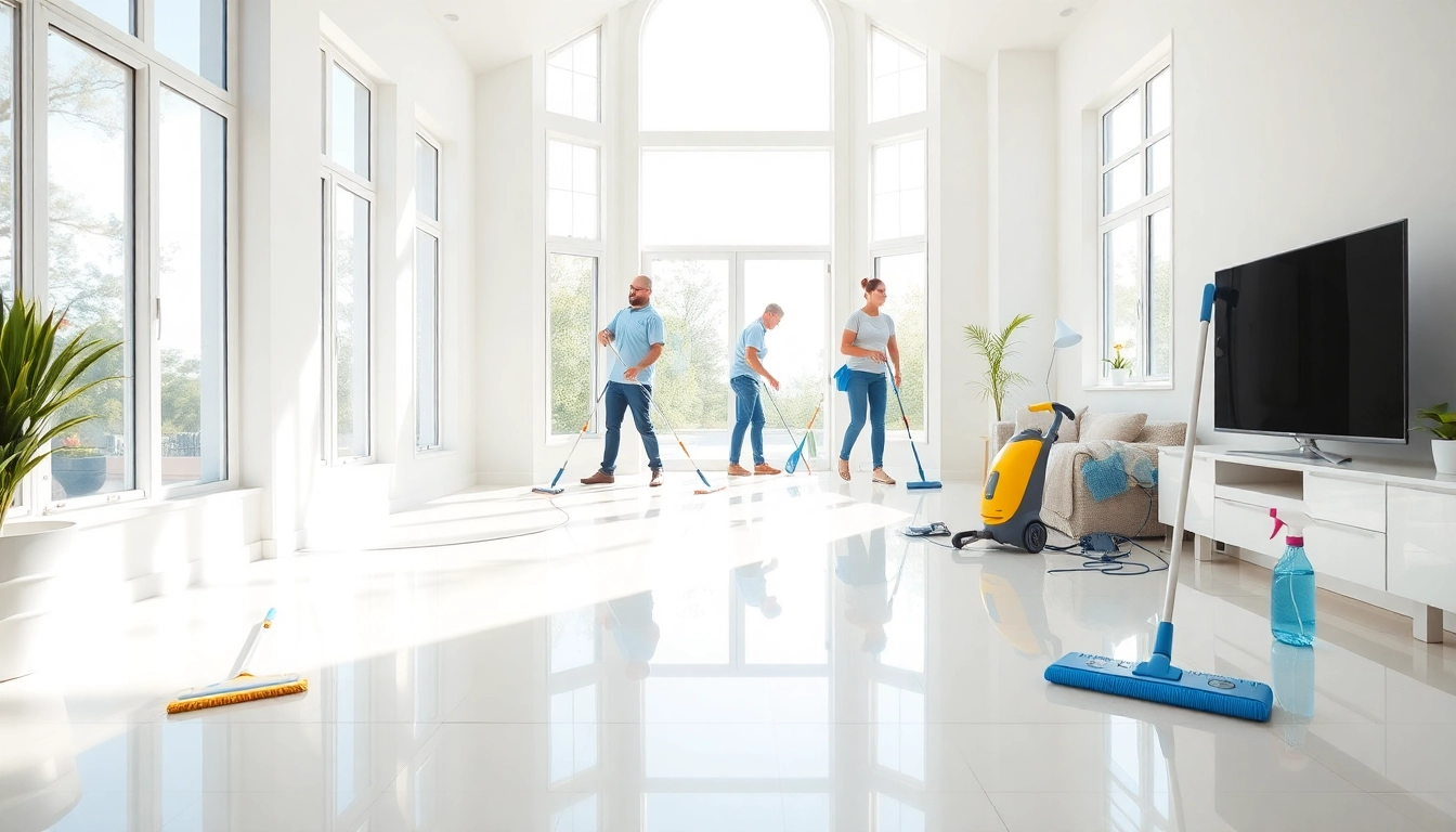 Bond cleaning Logan service in action with sparkling clean surfaces and a professional team.