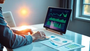 Compare cashback rates with a professional analyzing financial documents and data on a laptop.