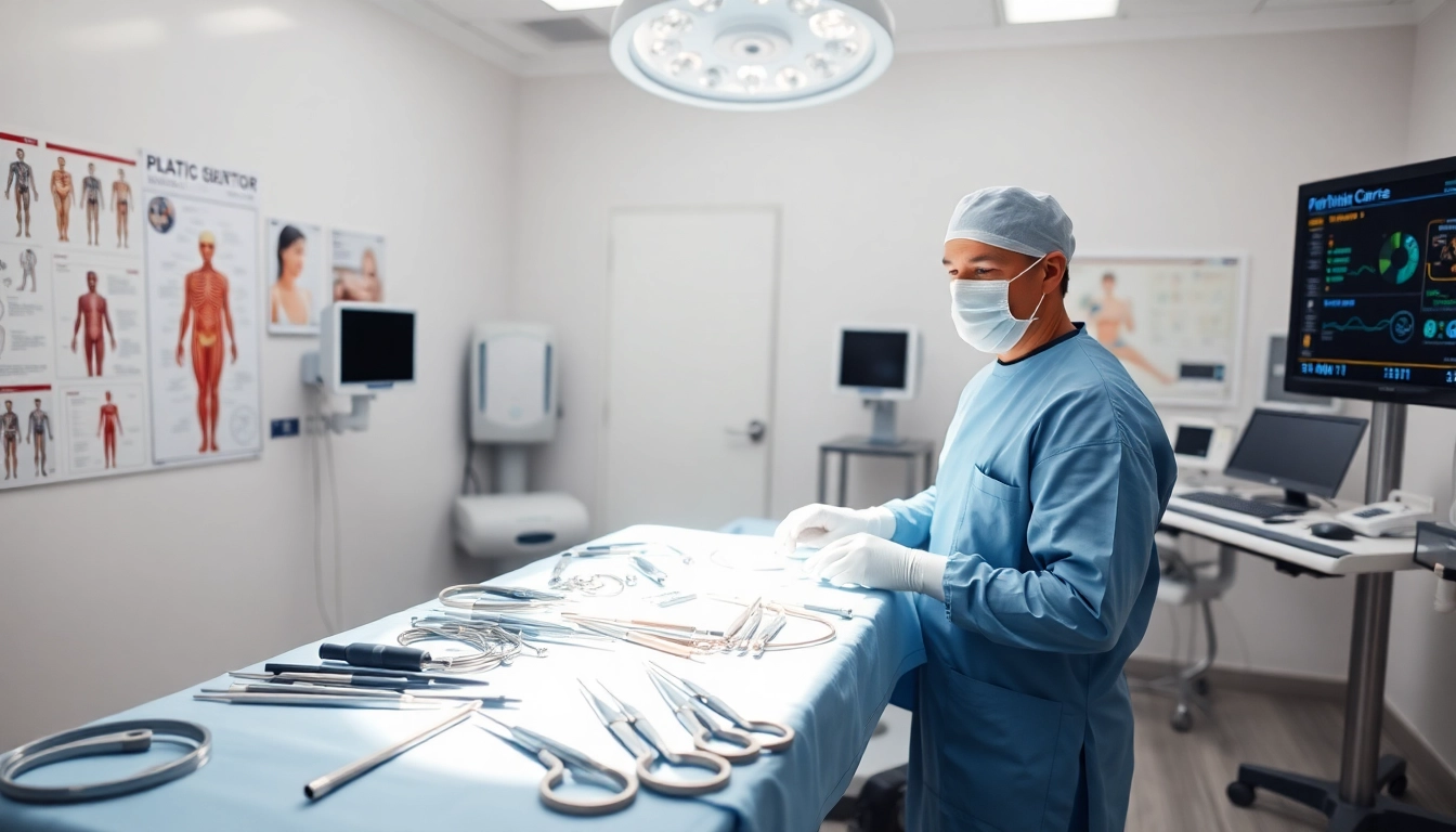 Plastische Chirurgie Braunschweig mit modernem Operationssaal und aggressiver Ausstattung.