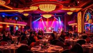 Enjoy thrilling performances at a dinner theater in las vegas with fine dining and vibrant entertainment.
