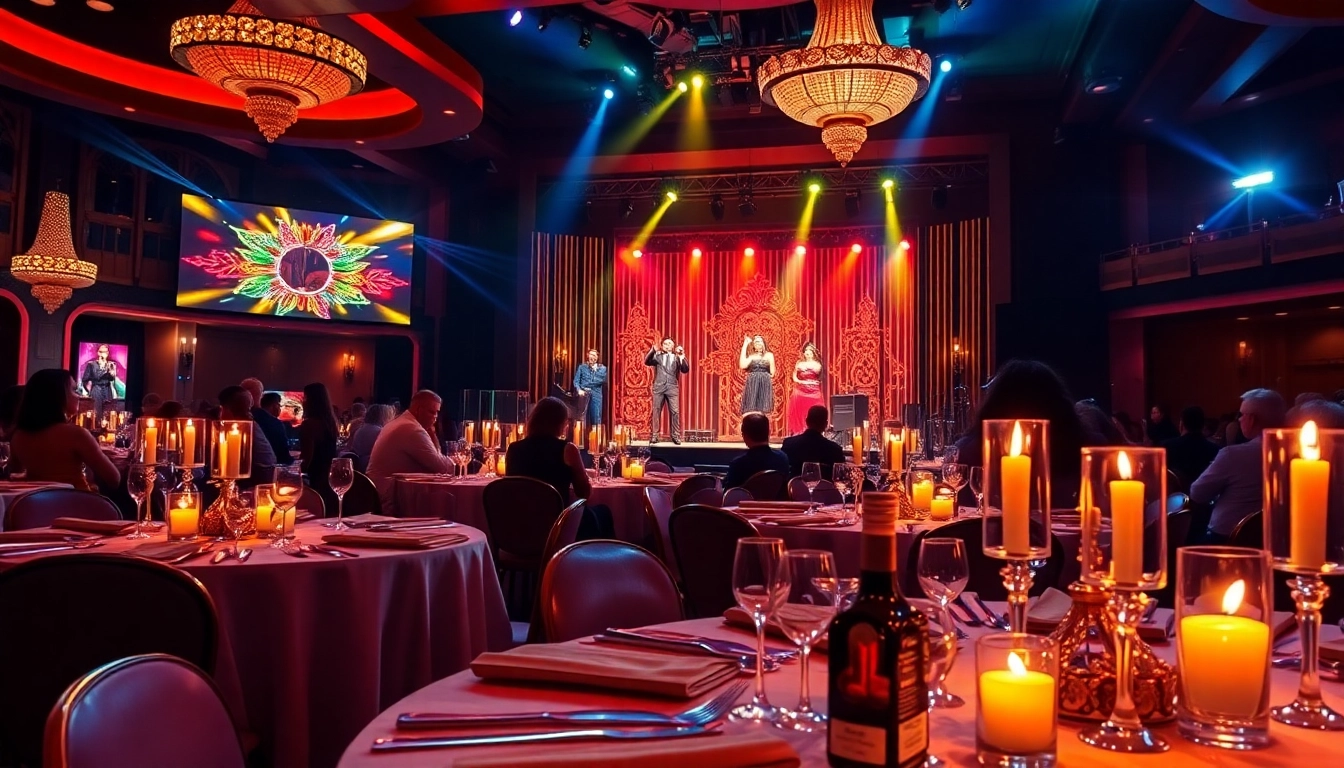 Enjoy captivating dinner shows in las vegas featuring live performances and fine dining.