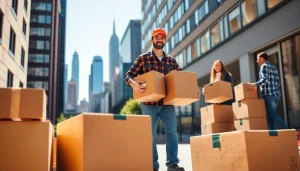 Best movers nyc helping a family relocate in New York City with professional service.