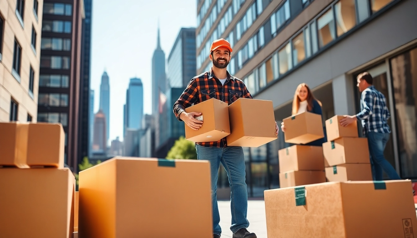Best movers nyc helping a family relocate in New York City with professional service.
