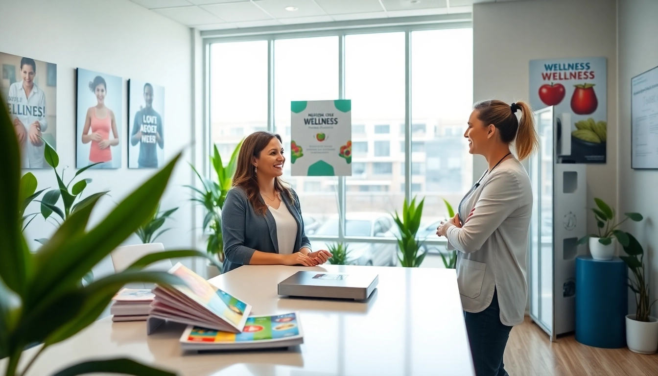Client receiving guidance at a weight loss clinic in Las Vegas with a professional nutritionist.