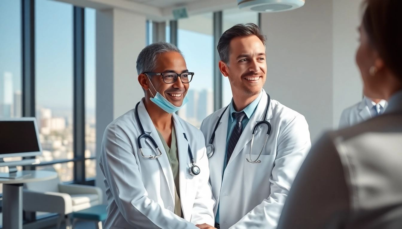 Concierge doctor las vegas providing personalized care in a modern office setting with patient interaction.