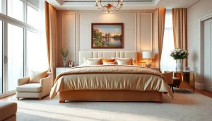 Mejora la habitación con luxury12 decoraciones lujosas y luz natural.